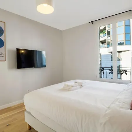 31.appart 8pers#3 Bedroom #père Lachaise #nation Appartamento *